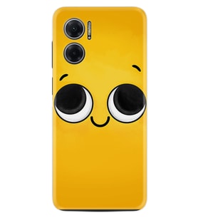 Xiaomi Redmi Note 11E Kılıf Resimli Desenli Silikon Platinium Series Yellow 1831