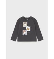 Mayoral Kız Bebek Sweatshirt Siyah