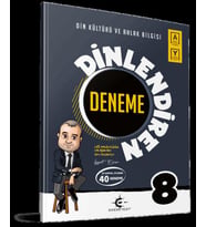 Eker Test Yayınları 8.Sınıf Din Kültürü Ve Ahlak Bilgisi Dinlendiren Deneme 