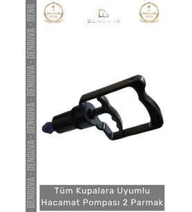 #HacamatPompası Standart Kupa Uyumlu 2 Parmak Profesyonel Vakum Aparatı Islak Kuru Terapi Kaliteli H