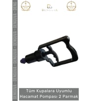 #HacamatPompası Standart Kupa Uyumlu 2 Parmak Profesyonel Vakum Aparatı Islak Kuru Terapi Kaliteli H