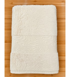Jakar Bordürlü Bambu Banyo & Vücut Havlusu 70 x 140