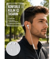 Uzaktan Kumandalı Mikrofonlu Mükemmel Ses Deneyimi Kulaklık Yeni Nesil