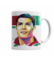 Cristiano Ronaldo Kupa Bardak Porselen