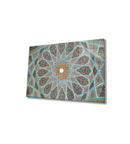 Miyrem Glasses Collection -A1^#  Dini Islami Motif Cam Tablo (Çok Renkli)