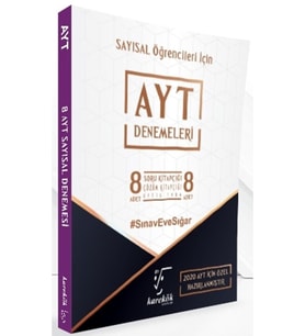Karekök Yayınları Karekök Yayınları Ayt Sayısal Özel 8 Li Paket Deneme (Çok Renkli)