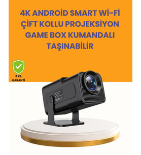 HCS350pro 1080P Full HD Taşınabilir Android Projektör