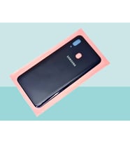 Tkgz - Samsung Galaxy A20 A205 Arka Kapak Batarya Kapağı - LACİVERT