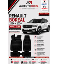 RENAULT BOREAL 2026 - 2026 Araca Özel Kauçuk 3D Profesyonel Oto Paspası