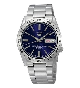 Seiko 5 SNKD99K1 Otomatik Çelik Gri Lacivert Kadran 5 ATM 39 mm Erkek Kol Saati