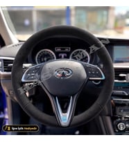Infiniti QX30 Dikme Direksiyon Kılıfı Alcantara Süet Monza Black AWD-Premium-Sport 2016-2020