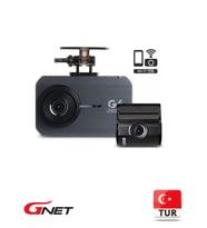 GNET G6 FullHD 2 Kameralı Wi-Fi Türkçe Ekranlı Park Modlu Araç Kamerası