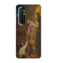 Xiaomi Mi Note 10 LITE Uyumlu Romeo ve Juliet Tasarımlı Şeffaf Telefon Kılıfı