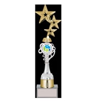 ODAK KUPA - Figürlü Kupalar - Yıldız Figürlü Kupalar FG-036 B - 43 cm