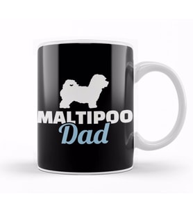 Maltipoo Dad 02 Kupa Bardak Porselen