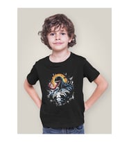 Tasarım Venom Baskılı Unisex Film Karakteri Çocuk Tişört (1-12 Yaş)