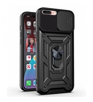 Kızaklı Tank Kılıf Apple iPhone 8 Plus Siyah