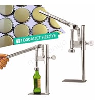 Şişe Kapatma Aleti Gazoz Kapağı Kapama Makinası 1000 Kapak NB314