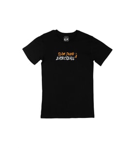 Slam Dunk Basketbol Siyah Tişört
