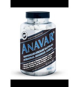 Hi-Tech Pharmaceuticals ANAVAR 180 TABLET. TR TEK YETKİLİ SATICISINDAN. 3756 (Renksiz)