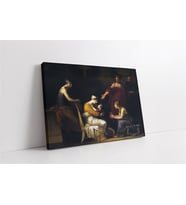 Andromache And Astyanax Kanvas Tablo