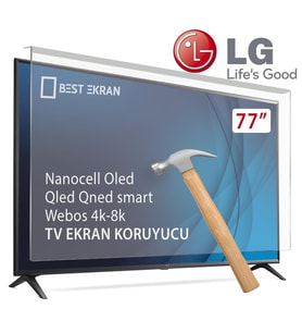LG OLED77G36LA Tv Ekran Koruyucu - LG 77" inç OLED TV Ekran Koruyucu