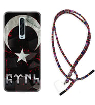 Oppo Reno 2Z 4 Lite 4 Pro 5 6 7 A31 Kılıf Boyun Asklı Rasta Silikon Göktürk 1394