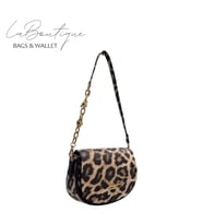 Leopar Kahve La Boutique Çanta 7170