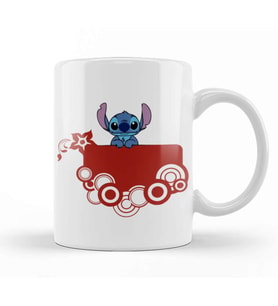 Stitch Art Kupa Bardak Porselen