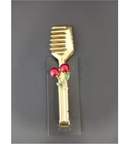 Balsa Gold Renk Kiraz Detaylı Maşa