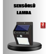 Solar LED Bahçe Aydınlatma – Hareket Sensörlü, Güneş Paneliyle Şarj Olan, IP65 Dayanıklı