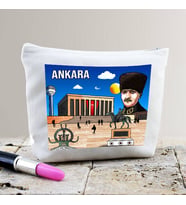 Ankara Tasarımlı  Bez El Çantası