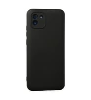 Samsung Galaxy A03 Kılıf Nano içi Kadife Silikon - Siyah