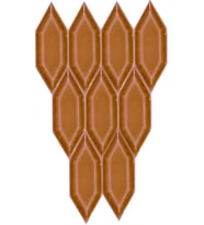 Armada Çini 05X15 Cm Metro Yaprak Karamel Seramik