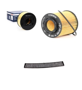 Bosch Filtre Bakım Seti BMW 3 SERİSİ E46 318i 143 Beygir 2002-2004 Hava + Yağ f. + Polen Filtre Sardes