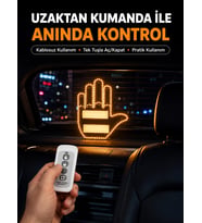 Naylon Bantlı Kolay Montajlı Araç Jest Işığı