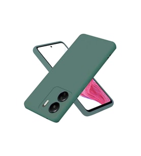 Xiaomi Redmi 13c Kılıf First Silikon - Koyu Yeşil