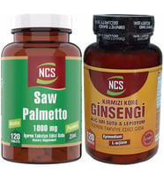 Ncs Saw Palmetto 120 Tablet Kırmızı Kore Ginseng 120 Tablet