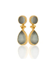 Kadir Jewellery 22 Ayar Altın Kaplama Vintage Küpe -El İşçiliği Ve Hipoalerjenik Küpe