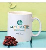 Matematik Öğretmenine Hediye Kupa Bardak