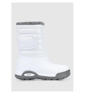 İgor W10168-001 TOPO SKI CHAROL Kız Çocuk Kar Botu Beyaz 22-29