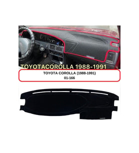 Toyota Corolla (1988-1991) Torpido Koruması / Halısı / Örtüsü / Kılıfı