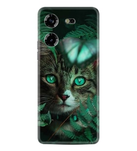 Tecno Pova 5 Kılıf Resimli Desenli Baskılı Silikon Blue Butterflys 1350