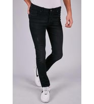Dennys Denim Slim Fit Siyah Erkek Pantolon-5821