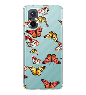PrintiFy Xiaomi Redmi 12C ile Uyumlu 1mm Slim Fit Water Color 2 Baskılı Şeffaf  Kılıf