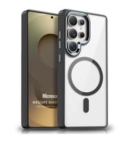 Microsonic Samsung Galaxy S25 Ultra Kılıf MagSafe Shadow Planet Siyah (Siyah)