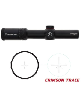 CRIMSON TRACE Hardline 1-10x28 34mm LPVO MIL Tüfek Dürbünü