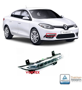 Renault Fluence Gündüz Farı (Led) Sol 2013 Sonrası Uyumlu