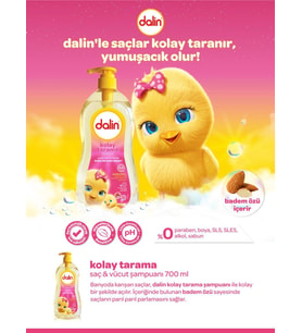 DALİN SAÇ VE VÜCUT ŞAMPUAN 700 ML