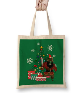 Monkey Island LeChuck Around The Christmas Tree Bez Çanta Uzun Saplı